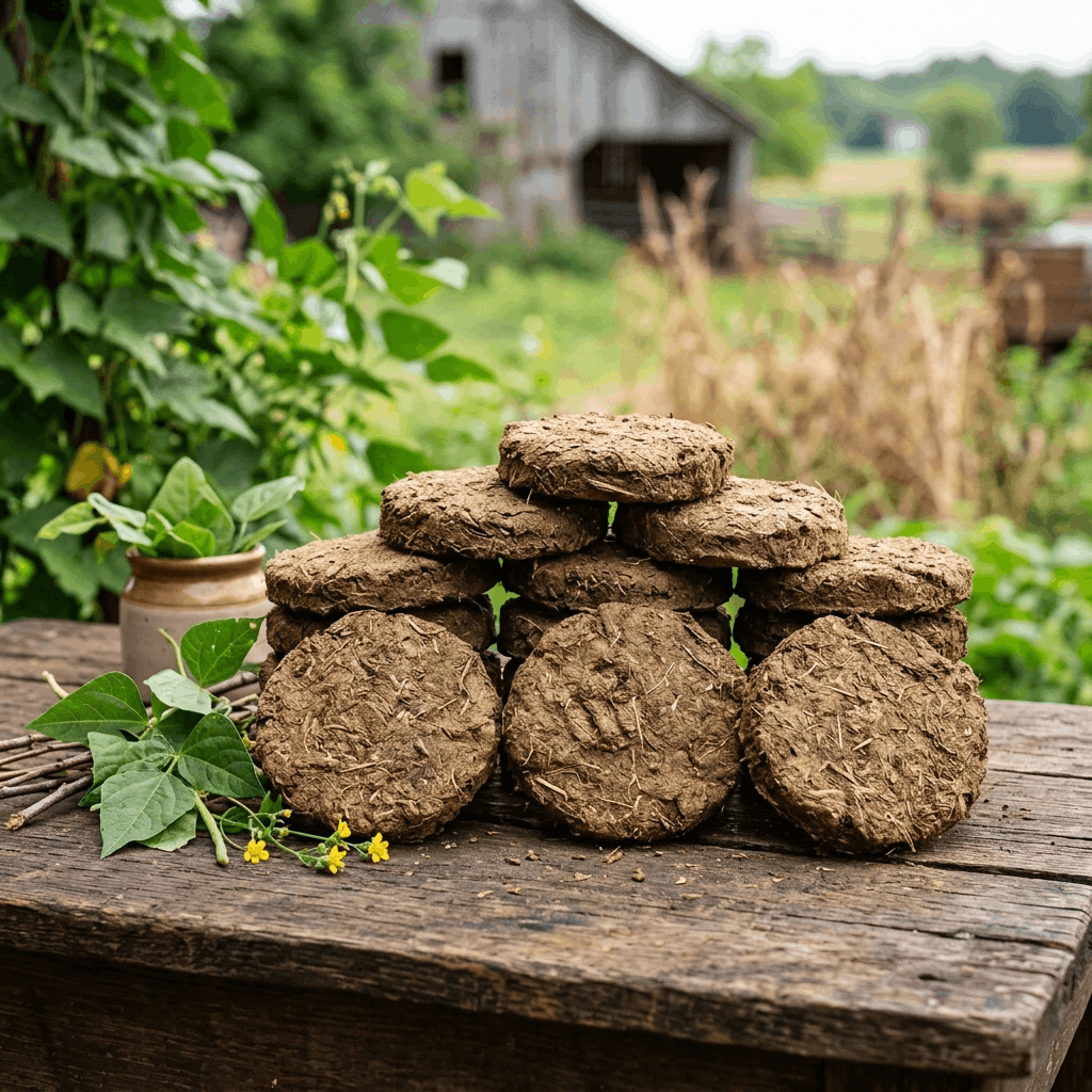 Organic Cow Dung Cakes